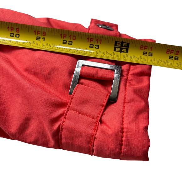 Fox Racing Women's S Full Zip Coat Orange Cheetah Fur Lined Graphic Logo on Side - Picture 12 of 14